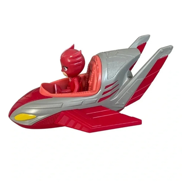 PJ Masks Owlette Action Figure and Owl Glider Car Play Set- Amaya. Pretend Play - Picture 3 of 14